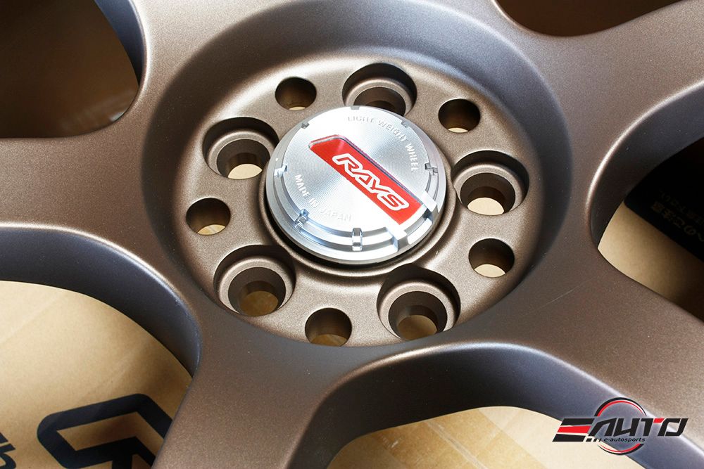 4x RAYS Gram Lights GL Center Cap Red/Silver 57D 57DR 57CR 57 maximium